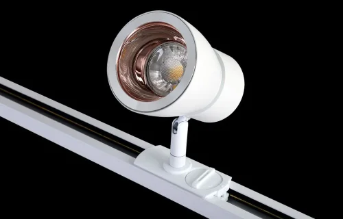 Трековый светильник CLT 0.31 009 WH-GO Crystal Lux белый для шинопроводов серии Clt 0.31 009 белый фото 3